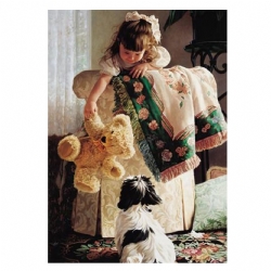 Educa 1756 - Puzzle 1500 pezzi - Puppy love - Jean Monti - 