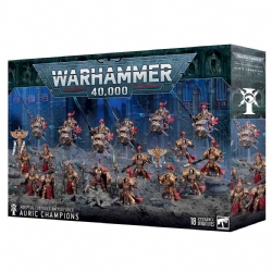 Miniature Adeptus Custodes Battleforce Auric Champions Campioni Aurei Warhammer 40000