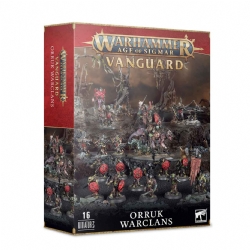 Miniature Warhammer Vanguard Orruk Warclans Avanguardia Clan da Guerra degli Orruks Age of Sigmar