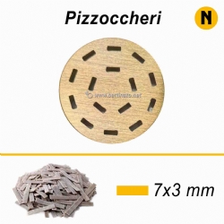 Trafila in Bronzo Speciale Pizzoccheri - VIP/2 Macchina con tagliapasta automatico per fare la pasta fresca 