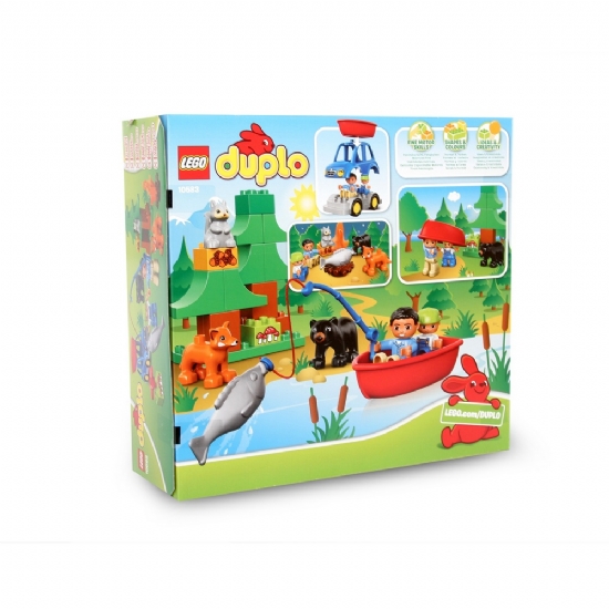 Lego 10583  - Costruzioni per Bambini - DUPLO - 3 Special Friends - Animali Amici Pesa Bosco Foresta - 2