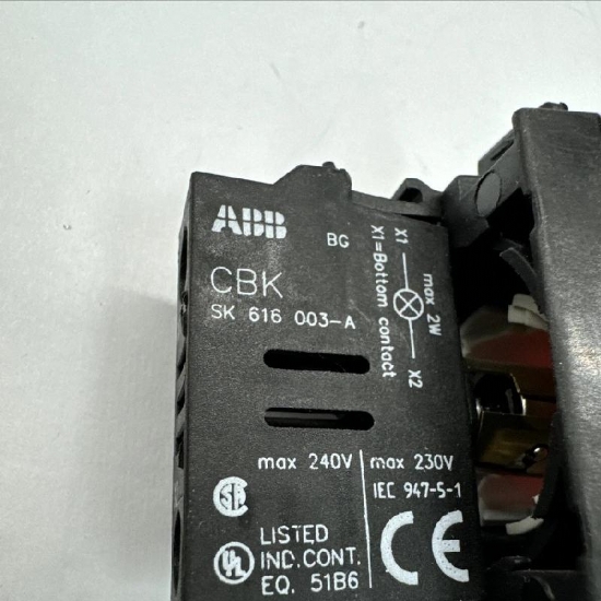 Abb SK 616003A Blocco Lampada Rosso Verde Segnalazione Luminosa - 2