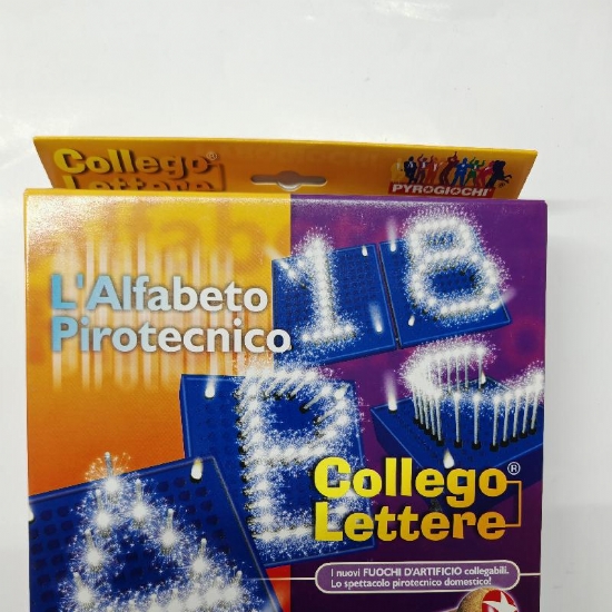 Alfabeto Pirotecnico Collego Lettere  Set Fuochi Artificio per Matrimoni Compleanni Feste Natale - 1