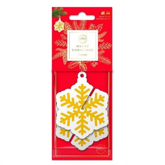 Aroma Home Ciondoli  Profumati 3D in Cellulosa  Natalizi forma di Angelo Palla Fiocco e Pupazzo di Neve  - 2