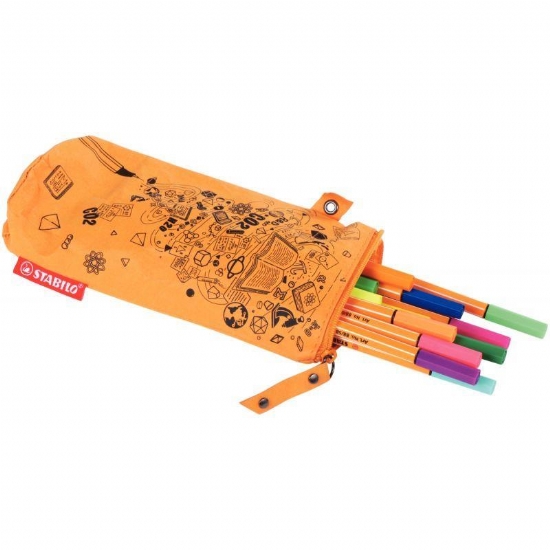 Astuccio in Carta Resistente e Lavabile con 20 Pennarelli Fineliner Point 88 - 2