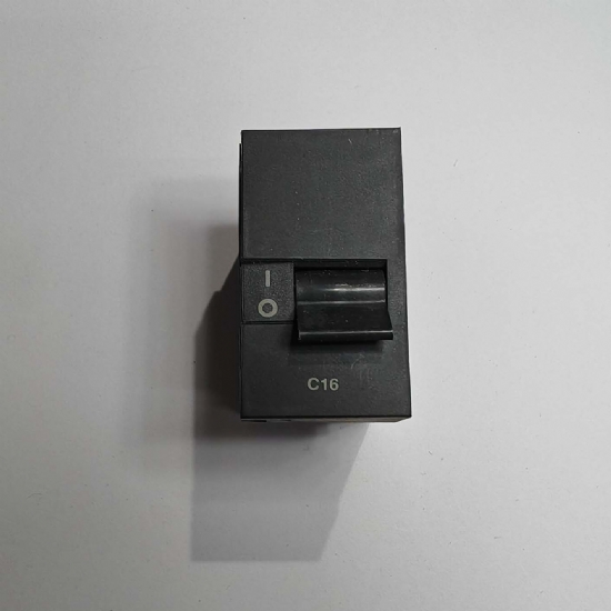 Ave Sistema45 45311NX15 interruttore automatico magnetotermico bipolare con un polo protetto 16A nero scuro - 1