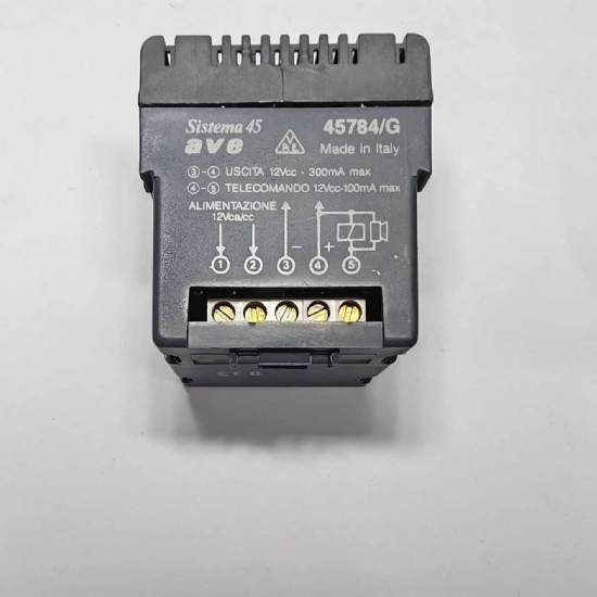 Ave Sistema45-45784/G rilevatore di gas GPL alimentazione 12V nero scuro - 2
