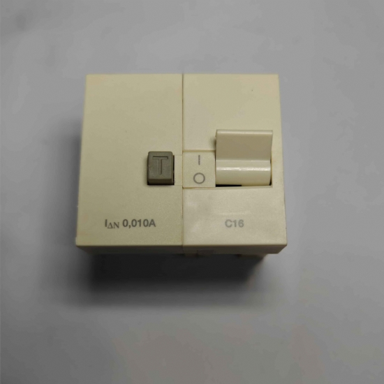 Ave Sistema45 45922X15 interruttore magnetotermico differenziale bipolare con polo protetto 16A 230V  bianco chiaro - 1