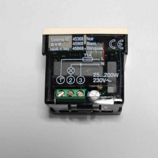 Ave Sistema45 45968 sensore IR-P per accensione luci bianco chiaro - 2