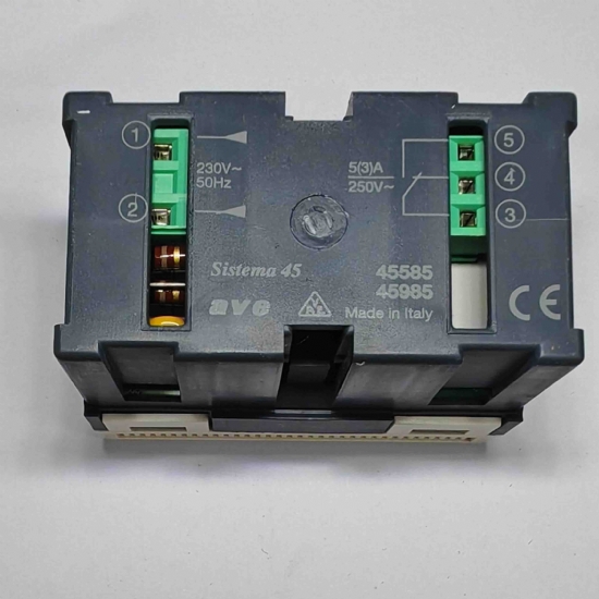 Ave Sistema45 45985  termostato ambiente bianco chiaro - 2