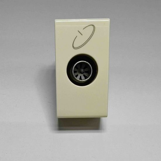 Ave Sistema45 45996SM presa TV satellite diretta schermata bianco chiaro - 1