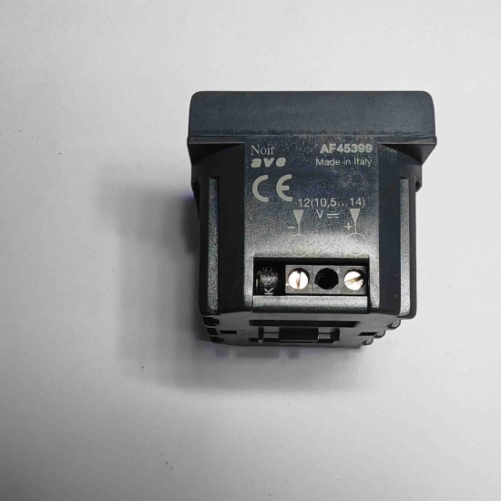 Ave Sistema45 AF45399 sirena supplementare da incasso  2 moduli 12V  nero scuro - 2