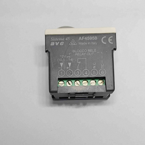 Ave Sistema45 AF45958 rivelatore standard 12V bianco chiaro - 2