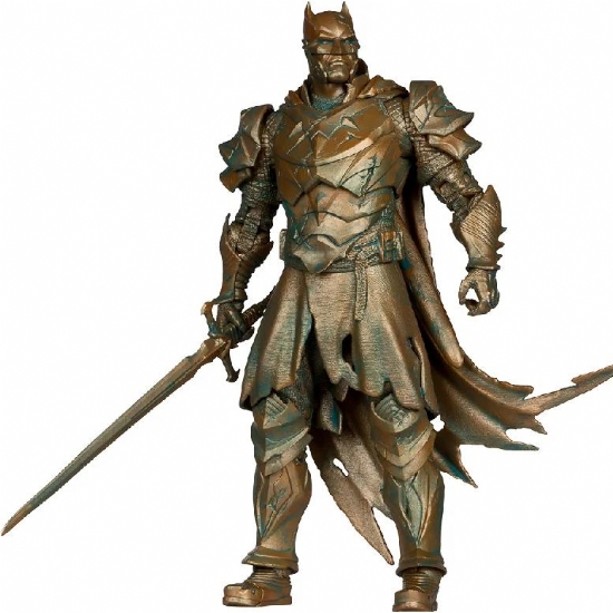 Batman Cavaliere Oscuro Acciaio Dark Night of Steell Action Figure Gold Label DC Multiverse 18cm McFarlane Toys - 1