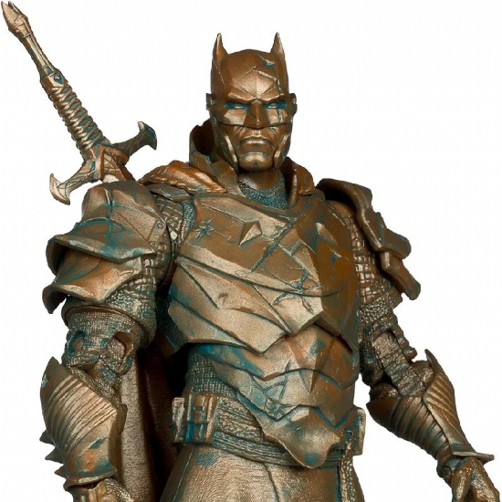 Batman Cavaliere Oscuro Acciaio Dark Night of Steell Action Figure Gold Label DC Multiverse 18cm McFarlane Toys - 2