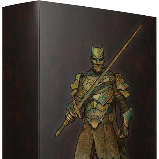 Batman Cavaliere Oscuro Acciaio Dark Night of Steell Action Figure Gold Label DC Multiverse 18cm McFarlane Toys - 2