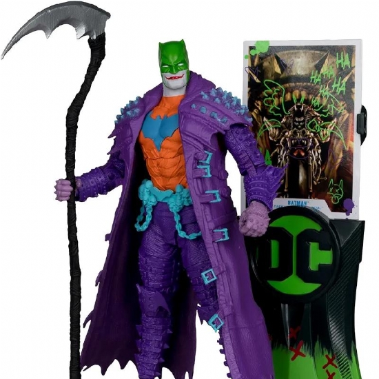 Batman Jokerizzato Dark Night Death Metal Action Figure Gold Label DC Multiverse 18cm McFarlane Toys - 2