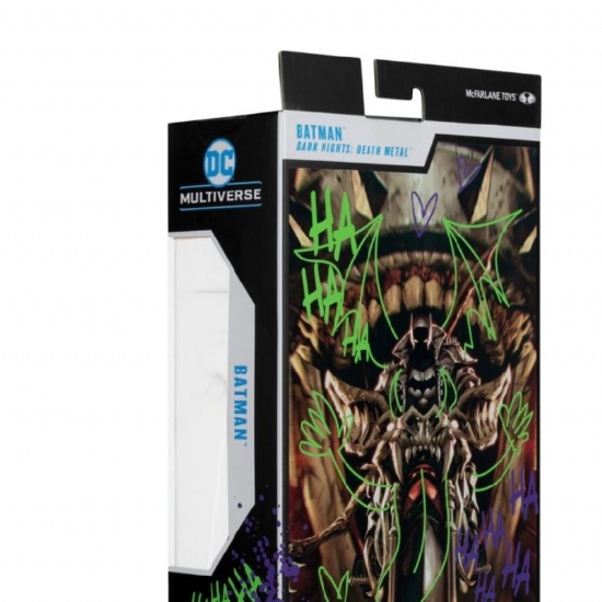 Batman Jokerizzato Dark Night Death Metal Action Figure Gold Label DC Multiverse 18cm McFarlane Toys - 2