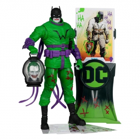  Batman Ultimo Cavaliere sulla Terra Jokerizzato Gold Label  DC Multiverse Action Figure 18cm McFarlane Toys - 1