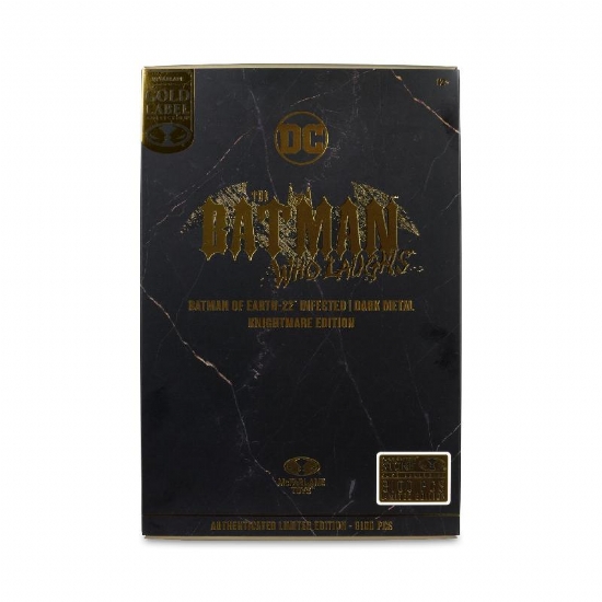 Batman of Earth 22  Knightmare Infected Dark Metal Gold Label  DC Multiverse Action Figure 18cm McFarlane Toys - 2