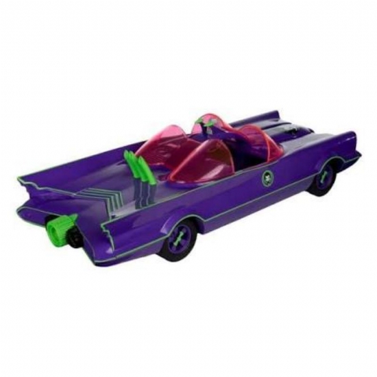 Batmobile con Joker  Gold Label  DC Retro Action Figure con Veicolo Batman 66 McFarlane Toys - 2