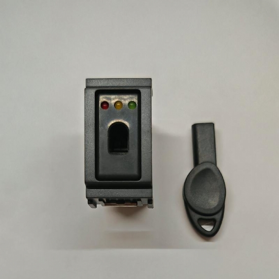 Bentel Eclipse Dispositivo Inseritore Lettore Chiave Elettronica per Sistemi di Allarme Compatibile Vimar Idea - 1