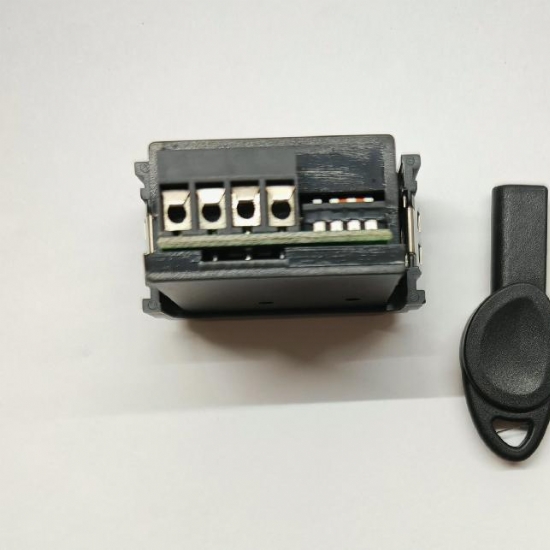 Bentel Eclipse Dispositivo Inseritore Lettore Chiave Elettronica per Sistemi di Allarme Compatibile Vimar Idea - 2