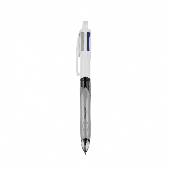 Bic 4 Colours - 3 + 1 HB - Penna a sfera - 3 Punte + Portamine HB - Blu Nero Rosso Matita Portamine - 1