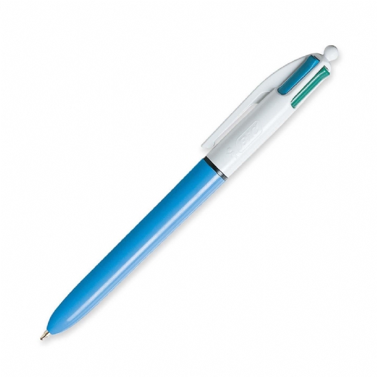 Bic 4 Colours - Original - Penna a sfera - 4 Punte - Blu Nero Rosso Verde - 1