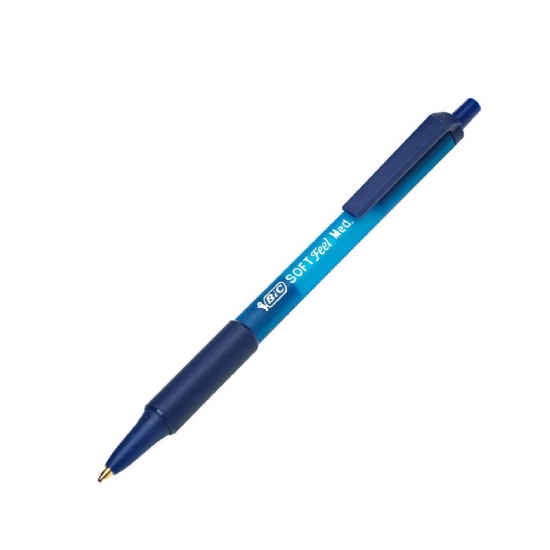 Bic Soft Feel  Penna a sfera  Punta Media  Blu Medium - 2