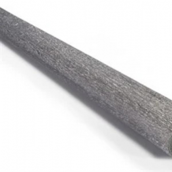 Carta Crespa 402 Rotolo 50 x 150 cm 60 grammi Colore Metalizzato Argento - 1
