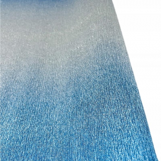 Carta Crespa 802 2 Rotolo 50 x 250 cm 180 grammi Colore Metalizzato Blu Argento - 1