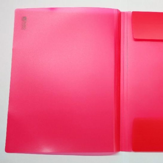 Cartellina Portadocumenti Orna Office a 3 Lembi in Propilene con Elastico  Colori Assortiti - 2