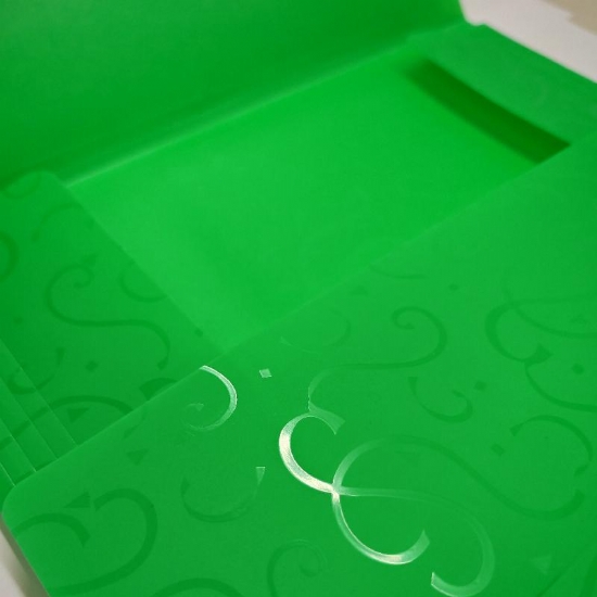 Cartellina Portadocumenti a 3 Lembi in Propilene con Elastico  Colori Assortiti - 2