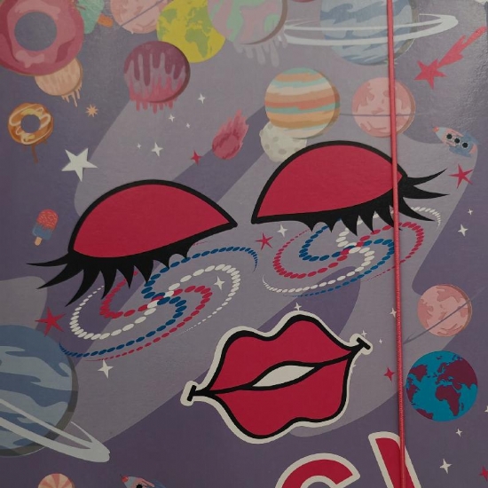 Cartellina con elastico  3 Lembi SJ Girl Fantasia Assortite Ragazza - 2