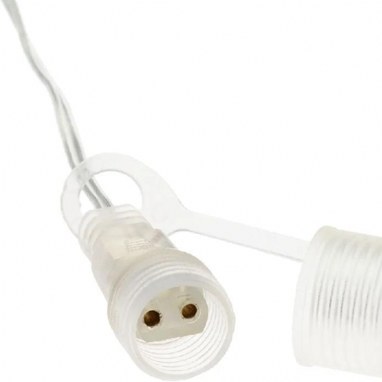  Catena Luminosa 10 Lampade Led per Uso Interno Esterno Bianco Caldo 5 metri - 2