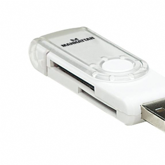 Chiavetta USB Hi Speed Mobile Manhattan Multi Card Reader Writer 24 in 1  - 2