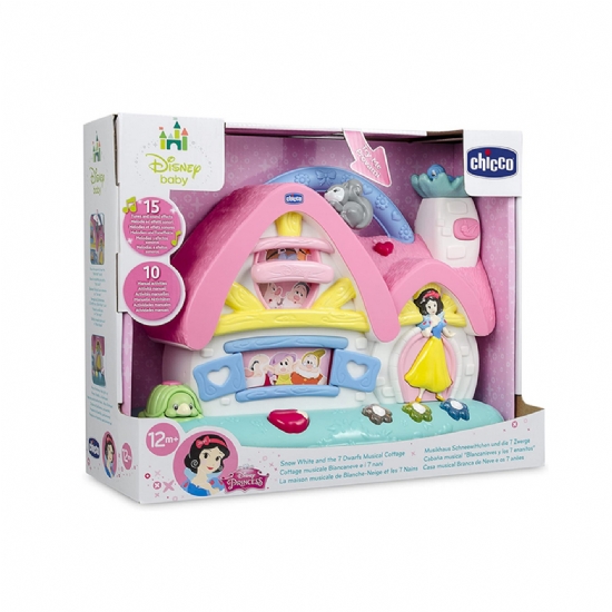 Chicco - Disney Baby - Princess Cottage Biancaneve e i 7 nani - Gioco Infanzia - Beb - 1