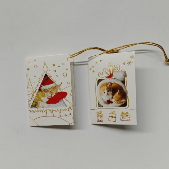 Chiudipacco Natalizi con Animali Set 5 Pezzi con Decorazioni Natalizie - 2