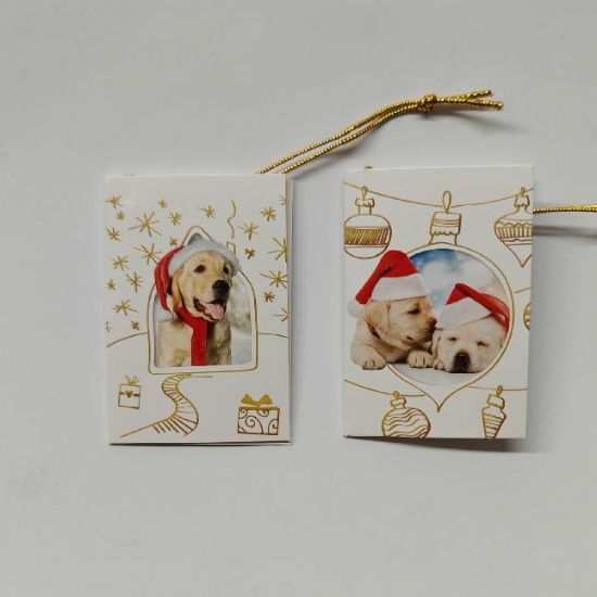 Chiudipacco Natalizi con Animali Set 5 Pezzi con Decorazioni Natalizie - 2