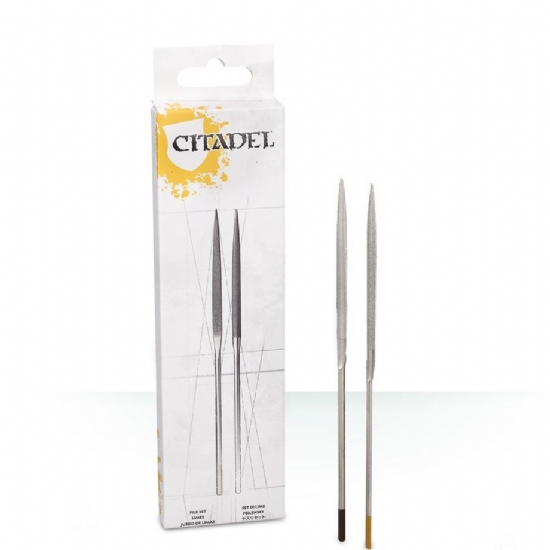 Citadel Set di lime per pulire miniature e rimuovere plastica Warhammer 40000 Age of Sigmar - 1