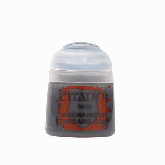 Colore Citadel Base grigio Mechanicus Standard Grey da 12ml per pittura miniature Warhammer opaco e uniforme - 1