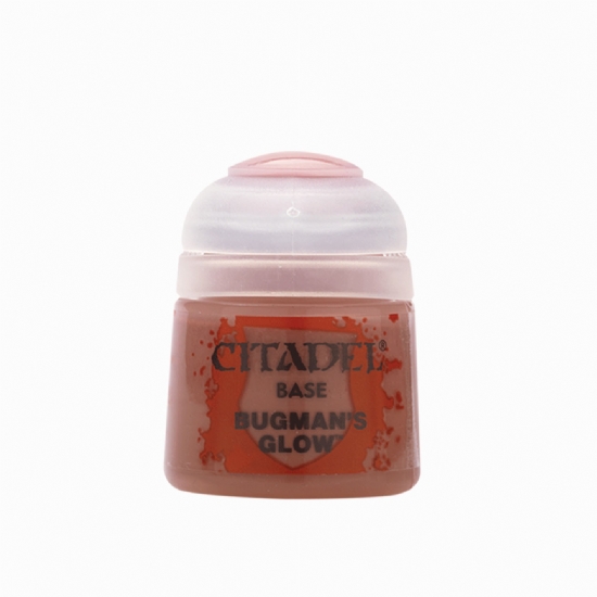 Colore Citadel Base marrone rosa Bugman s Glow da 12ml per pittura miniature Warhammer opaco e uniforme - 1