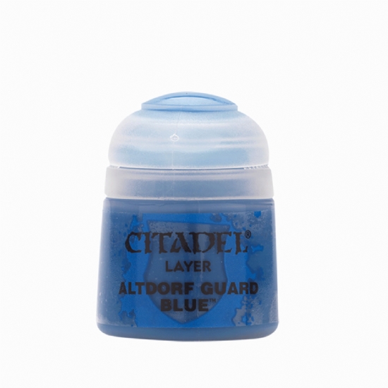 Colore Citadel Layer azzurro blu Altdorf Guard Blue da 12ml per pittura miniature Warhammer - 1
