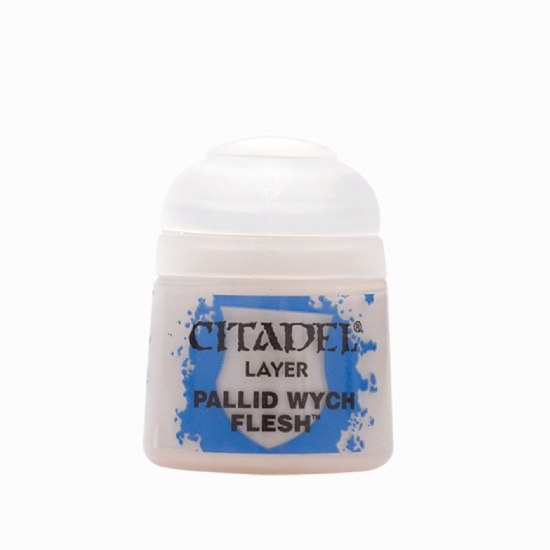 Colore Citadel Layer bianco beige Pallid Wych Flesh da 12ml per pittura miniature Warhammer - 1