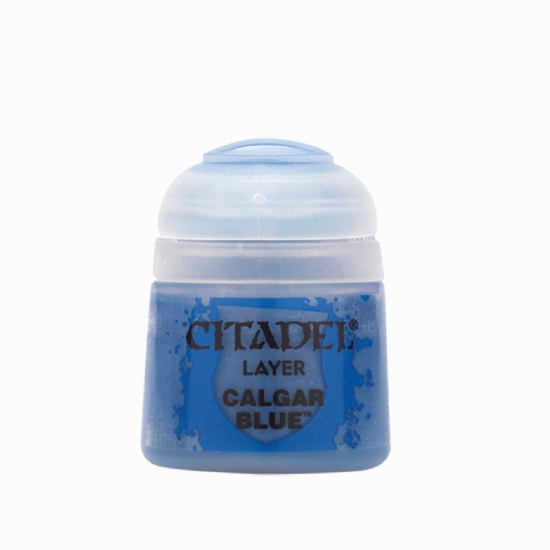 Colore Citadel Layer blu azzurro Calgar Blue da 12ml per pittura miniature Warhammer - 1