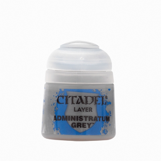 Colore Citadel Layer grigio Administratum Grey da 12ml per pittura miniature Warhammer - 1