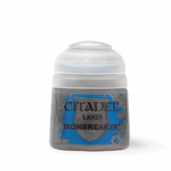 Colore Citadel Layer grigio Ironbreaker da 12ml per pittura miniature Warhammer - 1
