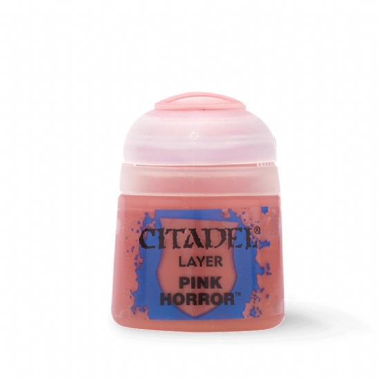 Colore Citadel Layer rosa Pink Horror da 12ml per pittura miniature Warhammer - 1
