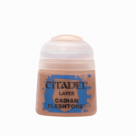 Colore Citadel Layer terra marrone Cadian Fleshtone da 12ml per pittura miniature Warhammer - 1
